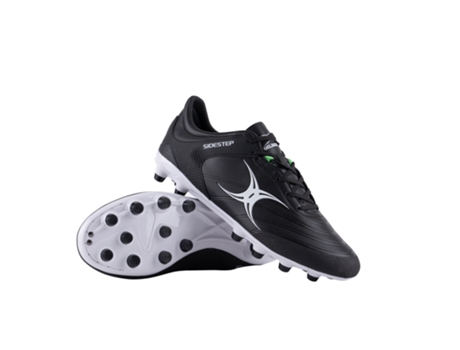 Botas de fútbol Unisex GILBERT Negro para Rugby (40)