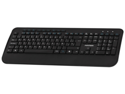 Teclado MITSAI Q300 (Inalámbrico - Layout Español - Negro)