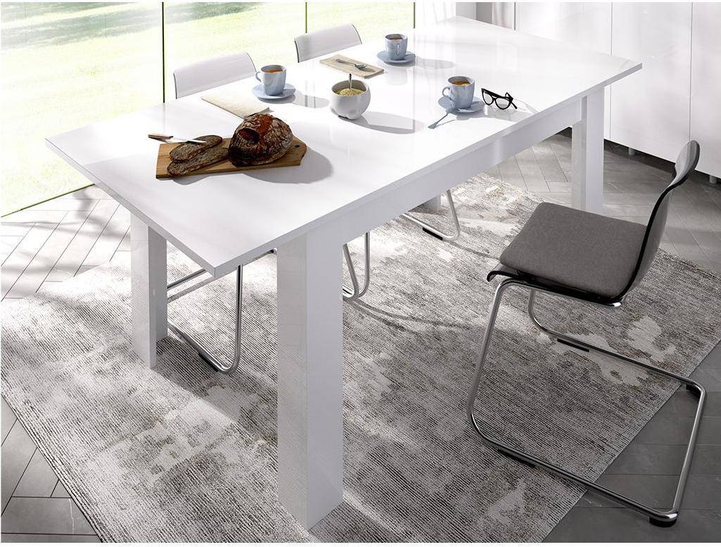 Mesa de Comedor VENTE UNIQUE Dine (Blanco)