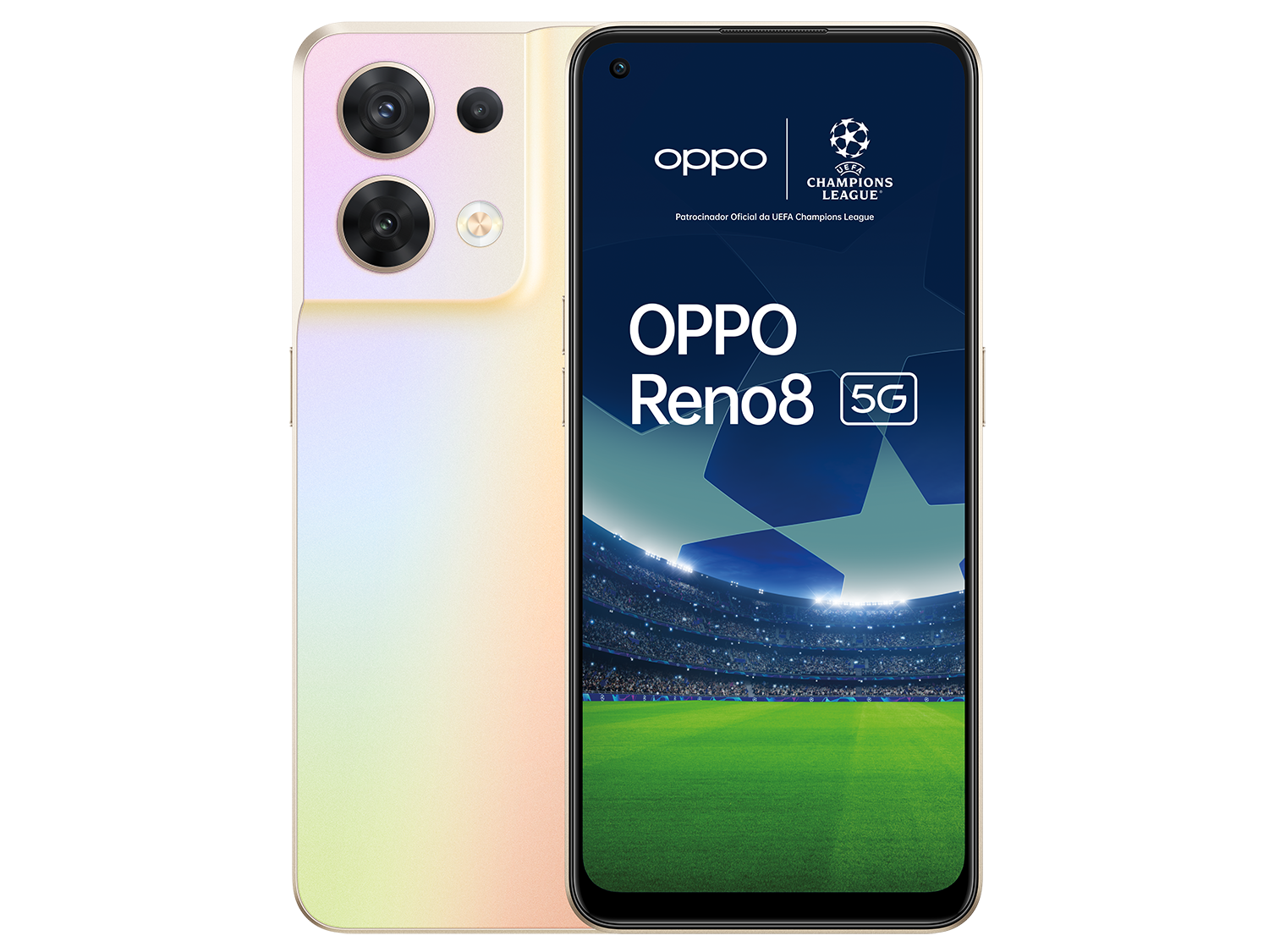 Smartphone OPPO Reno 8 5G (6.43'' - 8 GB - 256 GB - Dorado)