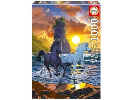 Puzzle Educa Borras unicornios en la playa de vincent hie edad 12 anos 1000