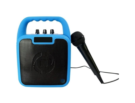 Altavoz kidsparty 19 x 10 x 26 cm inalámbrico 10 w azul CELLY