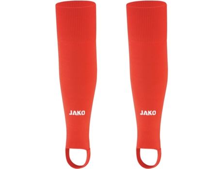 Calcetines sin pies Unisexo JAKO Glasgow 2.0 Rojo para Fútbol (Talla: Junior)