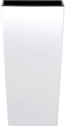 Maceta PROSPERPLAST Urbi Square (Blanco - 19.5 x 19.5 x 37.5 cm)