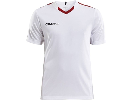 Camiseta de Hombre para Fútbol CRAFT Progress Contrast Rojo (S)