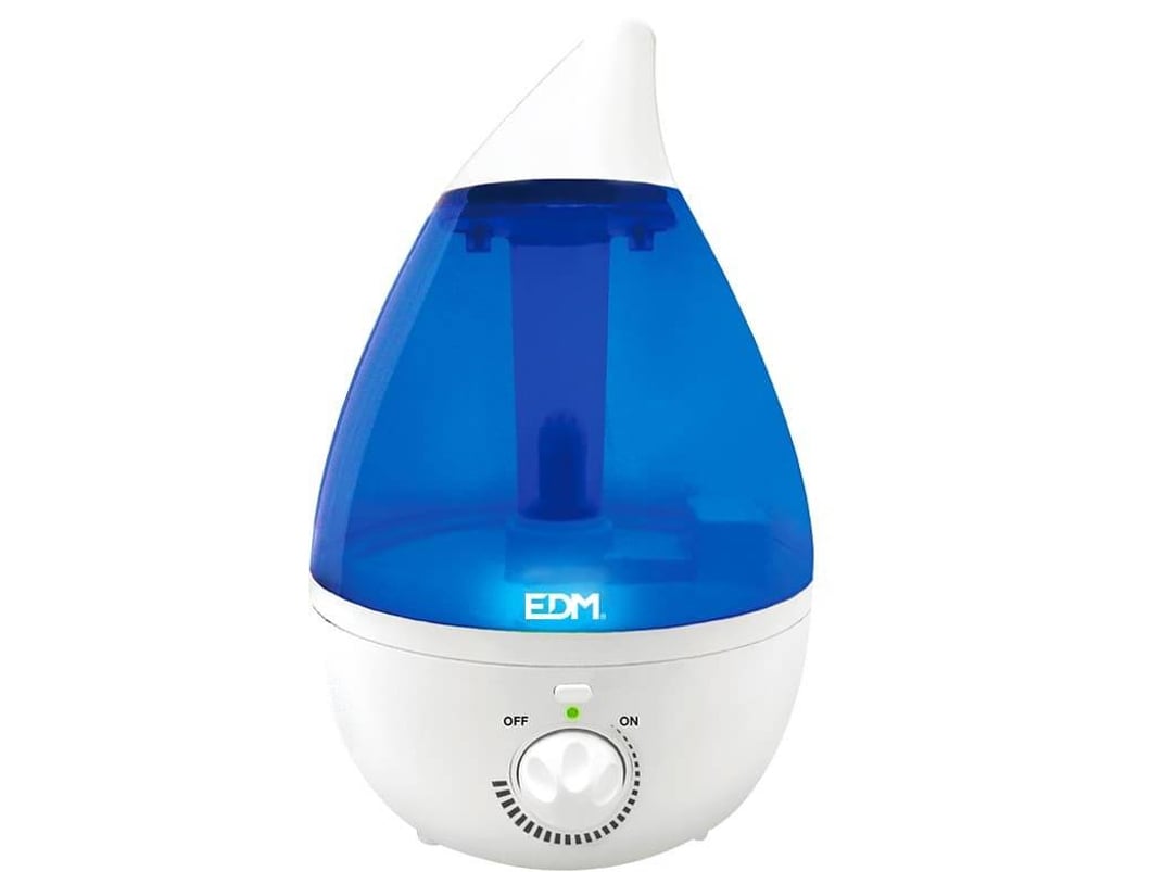 Vaporizador de Aire Humidificador EDM 25W 3,5 Litros 30X24Cm