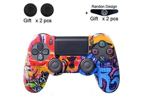 Carcasa para mando PS4 MOROROR Multicolor