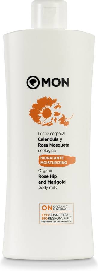 Leche Corporal MON DECONATUR Rosa Mosqueta y Caléndula (500 ml)