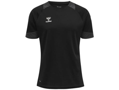 Camiseta de Hombre para Fútbol HUMMEL Lead Poly Negro (152 cm)