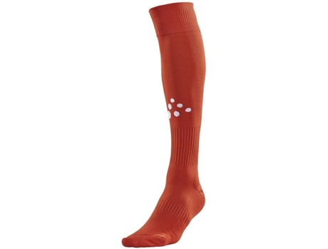 Calcetines para Hombre CRAFT Squad Solid Rojo para Fútbol (EU 34 - 36)