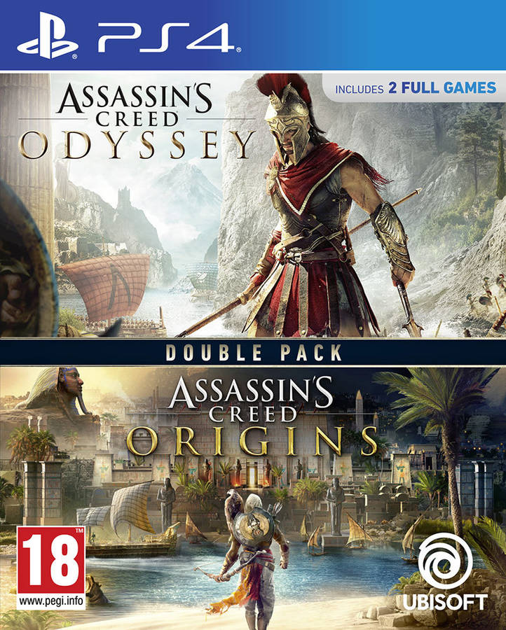 Juego PS4 Assassins Creed Odyssey + Origins