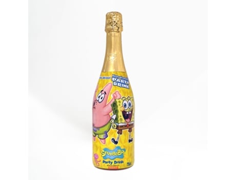 Vino Espumoso sin Alcohol Sponge Bob & Patrick