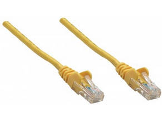 Cable INTELLINET (RJ45 - 0.25 m - Amarillo)