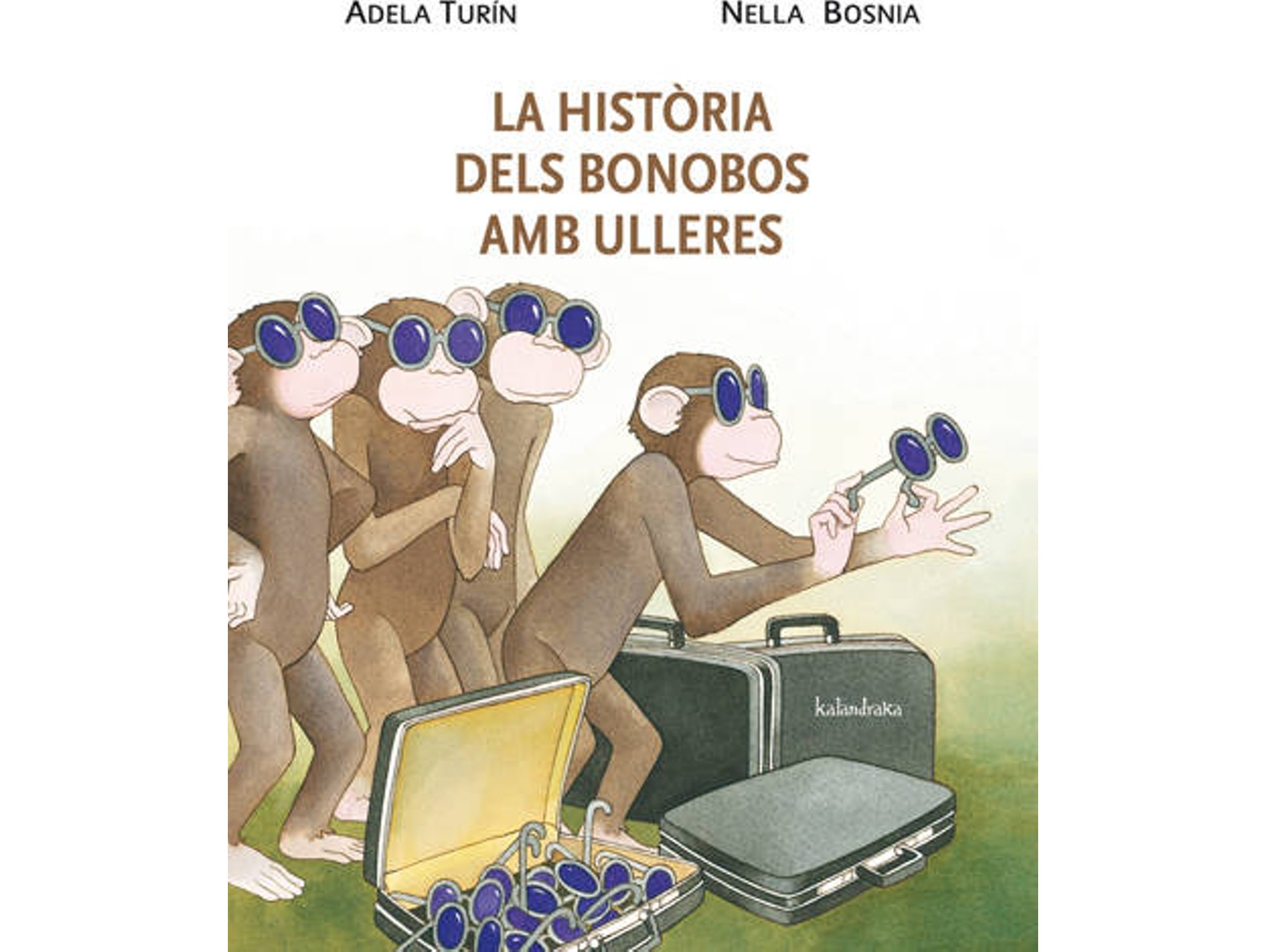 Libro La Historia Dels Bonobos Amb Ullers de Adela Turin