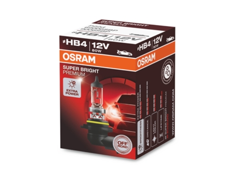 Bombilla Premium Hb4 12V80W Super Bright® OSRAM