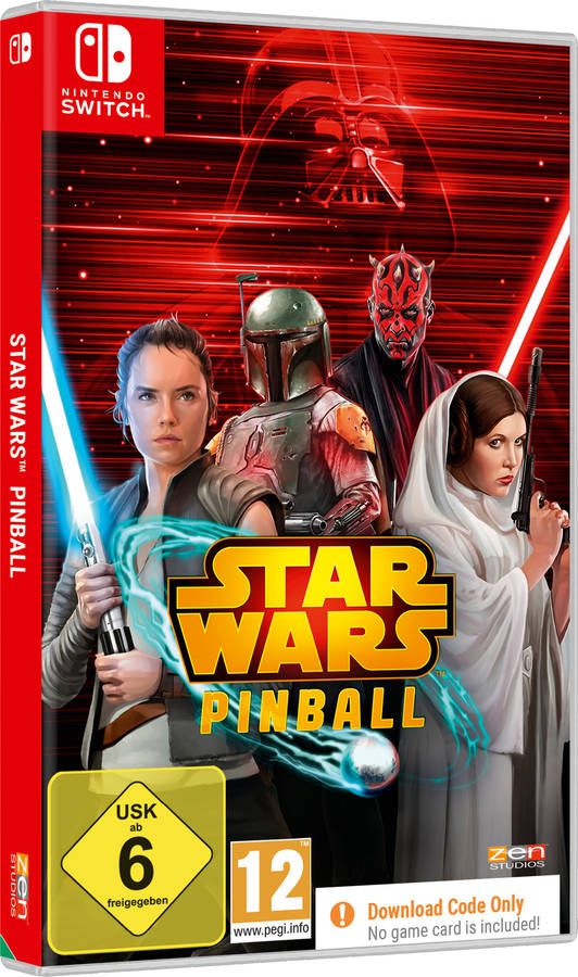 Juego Nintendo Switch Star Wars Pinball (Código de Descarga en Caja)