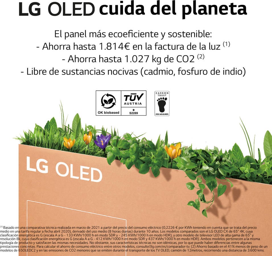 Lg Oled88z29la Televisor smarttv signature 8k 88 pulgadas tv 88z29la 120hz a9 gen5 224 cm oled88z29la.aeu 4k inteligente α9 ai dvbt2 h.265 222cm hdr10