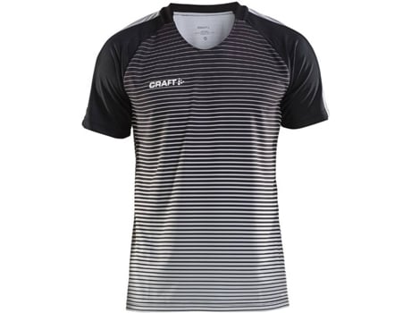 Camiseta de Hombre para Fútbol CRAFT Control Multicolor Negro (L)