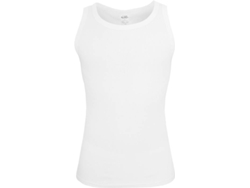 Top Básico URBAN CLASSICS Algodón Hombre (L - Blanco)