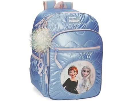 Frozen Seek Courage mochila escolar doble compartimento azul 30x40x13 cms poliéster 156l