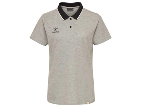 Polo de Mujer para Fútbol HUMMEL Move Gris (L)