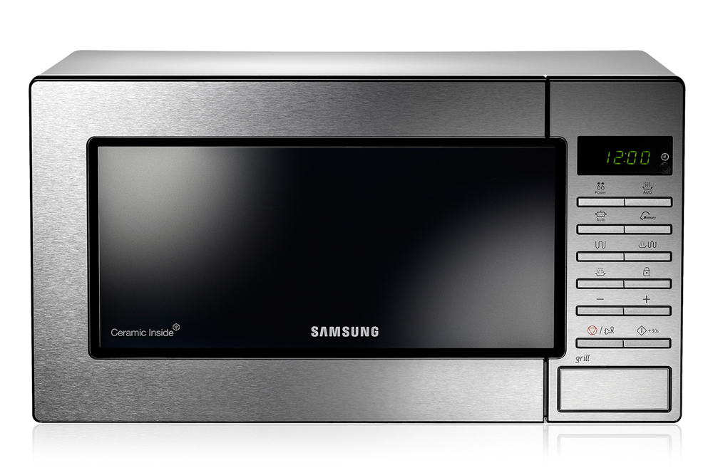 Microondas SAMSUNG GE87M (23 L - Con grill - Inox)