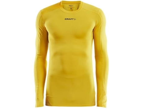 Ropa interior para Hombre CRAFT Pro Control Compresión Amarillo para Tenis (XS)