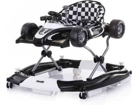 Andador CHIPOLINO MultiFunciones Racer 4 en 1 Negro y Blanco