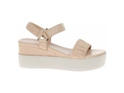 Sandalias WONDERS B7523Natural ( Beige - Cuero Natural- 40)