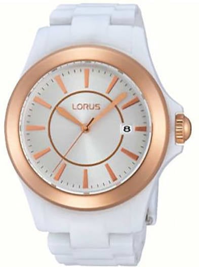 Reloj LORUS Mujer (Silicona - Blanco)