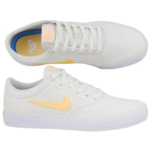 Zapatillas Deportivas NIKE Sb Charge Canvas Hombre (Blanco -Tejido -42)