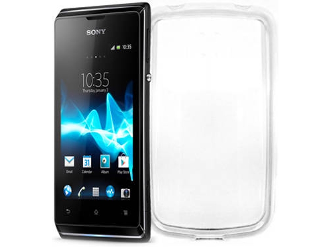 Carcasa Sony Xperia E CELLY GELSKIN297 Transparente