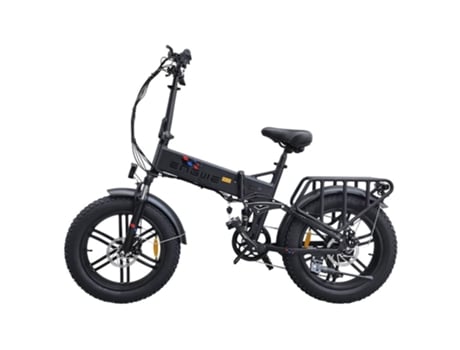 Bicicleta Eléctrica ENGWE X 250W Motor Folding Ebike Fat Tire 13Ah Battery 25km/h Max Speed 100km Range Black