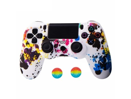 Carcasa para mando PS4 MOROROR Multicolor