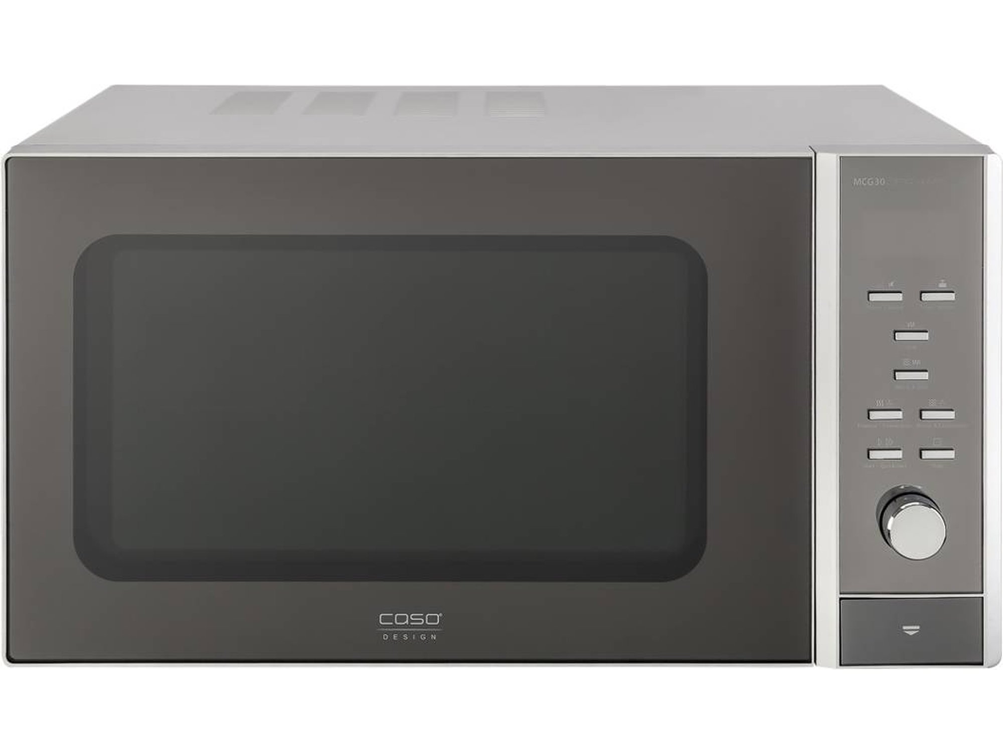 Microondas Caso Design mcg30 ceramic chef 3371 2100w 28l 30 encimera combinado 900 botones giratorio 1100 litros acero inoxidable 1 kwhaño2100 vatios30