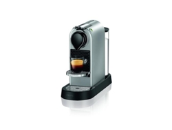 Cafetera de cápsulas Krups NESPRESSO CITIZ, Plata, 1 L