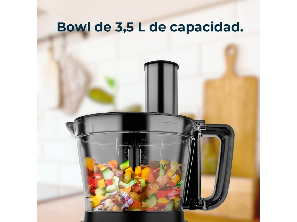 CECOTEC Procesador de alimentos Paprika 1300 Full 2000W de