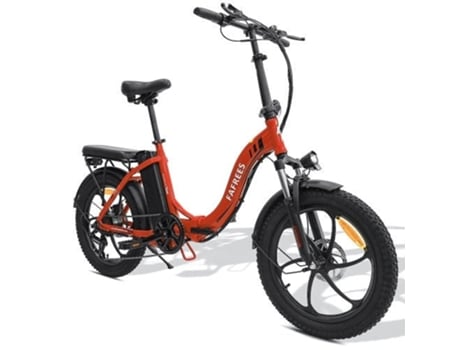 Bicicleta Electrica FAFREES F20 Plegable Rojo