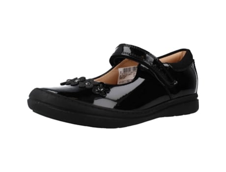 Zapatos de Niños CLARKS Scooter Jump Piel Negro (30)