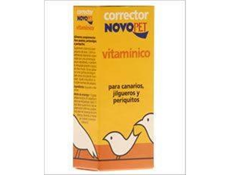 Complemento Alimenticio de Pájaros NOVOPET Concealer (30ml)