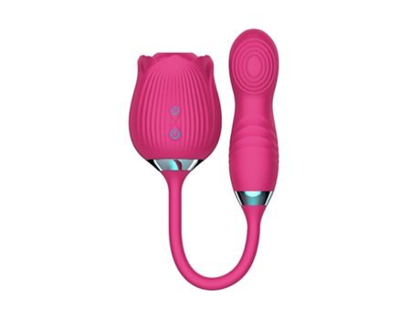 Vibrador de masaje de succión de rosa multifrecuencia para mujer (rosa roja) VEANXIN