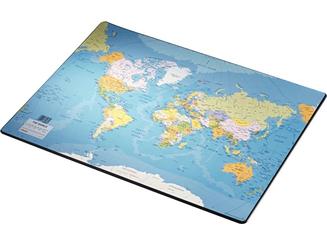 Base Para Mesa trabajo esselte 2809 vade escritorio mapa del mundo 40x53cm europost 32186 40x53