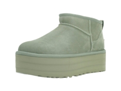 Zapatos de Mujer UGG Classic Ultra Platf Verde (39)