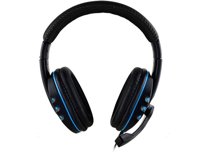 Auriculares Gaming ANSELF F2005B-BL (PS4 - Negro y Azul)