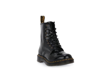 Botines de Mujer DR MARTENS Distressed Patent Blk Piel Negro (38)