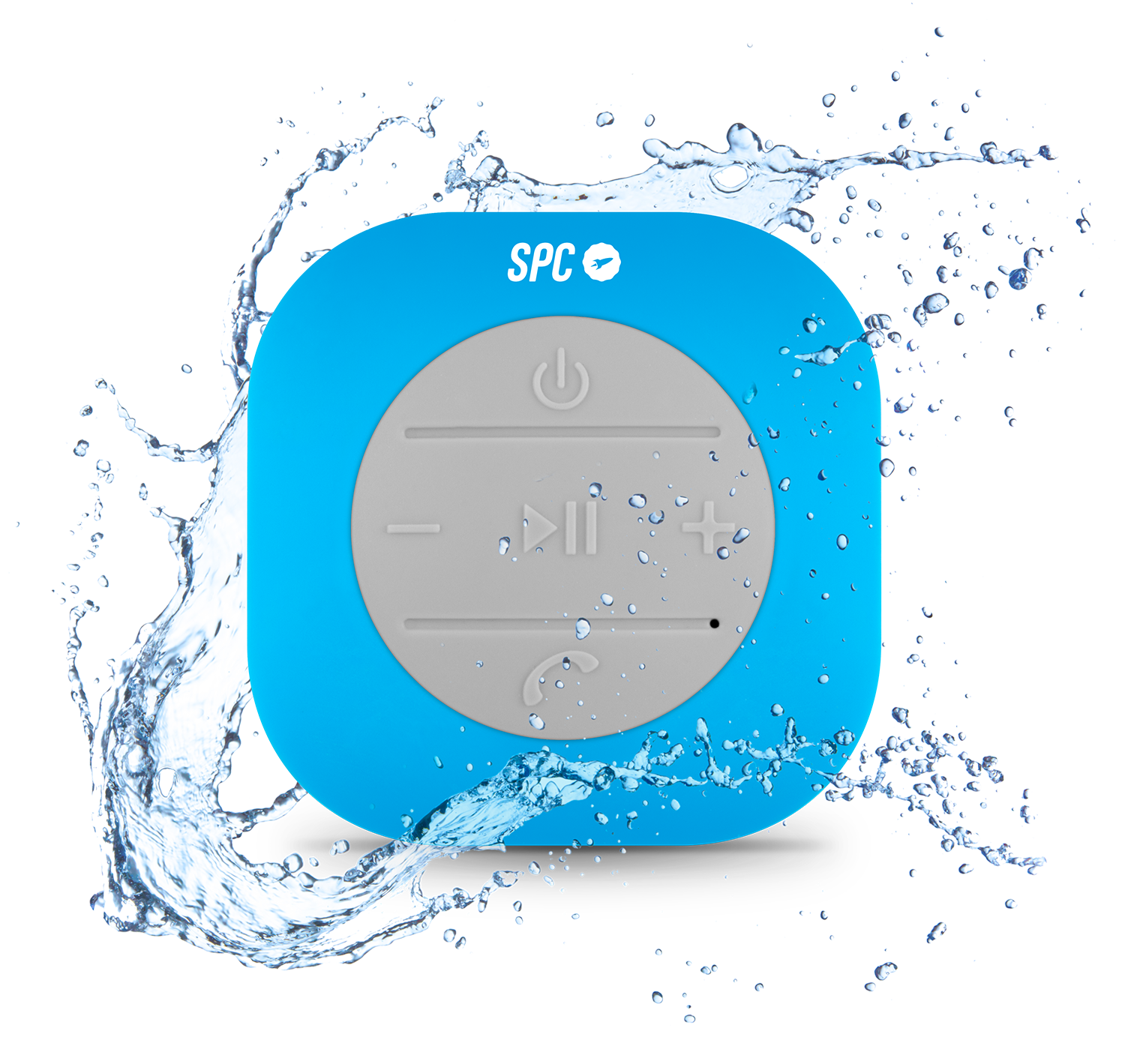 Minialtavoz Portátil Bluetooth SPC 4405A Splash Speaker Azul