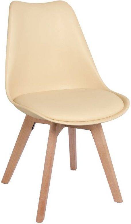 Regalos Miguel Sillas comedor synk basic beige desde españa crema 53 x 82 cm