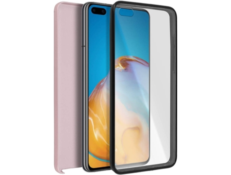 Carcasa Huawei P40 Pro AVIZAR TPGLASS-PK-P40P Rosa