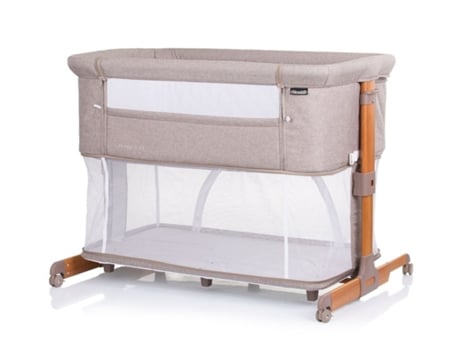 Cuna de colecho y parque MOMMY´N ME beige wood CHIPOLINO