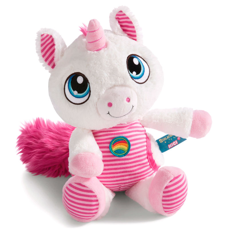 Gorro De Dormir con unicornio 38 cm peluche nici